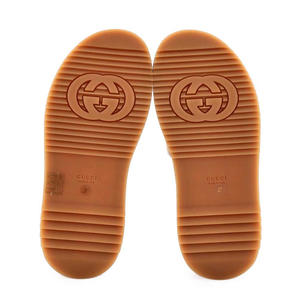 GUCCI Women's Angelina Platform Slide Sandals GG … - image 4
