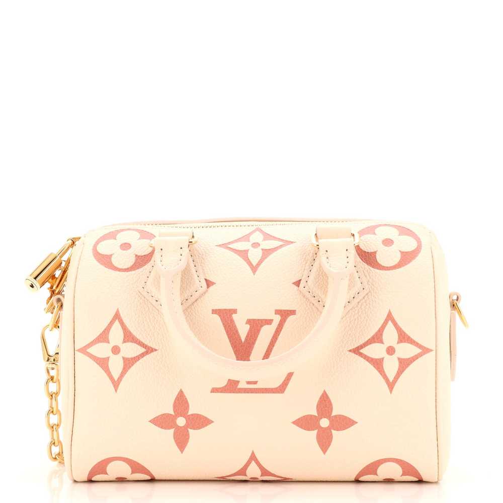 Louis Vuitton Speedy Bandouliere Bag Bicolor Mono… - image 1