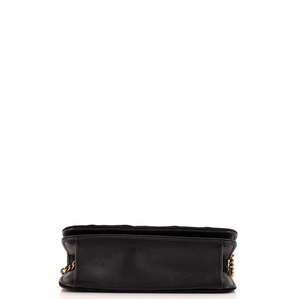 GUCCI GG Marmont Chain Flap Bag Matelasse Velvet … - image 4