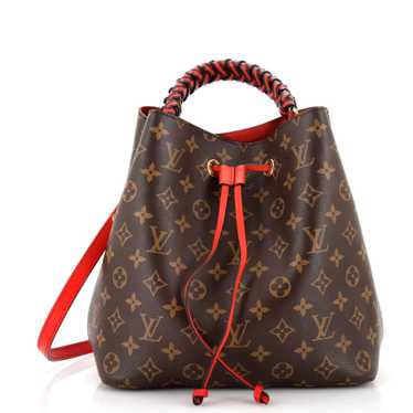 Louis Vuitton Braided Handle NeoNoe Handbag Monog… - image 1