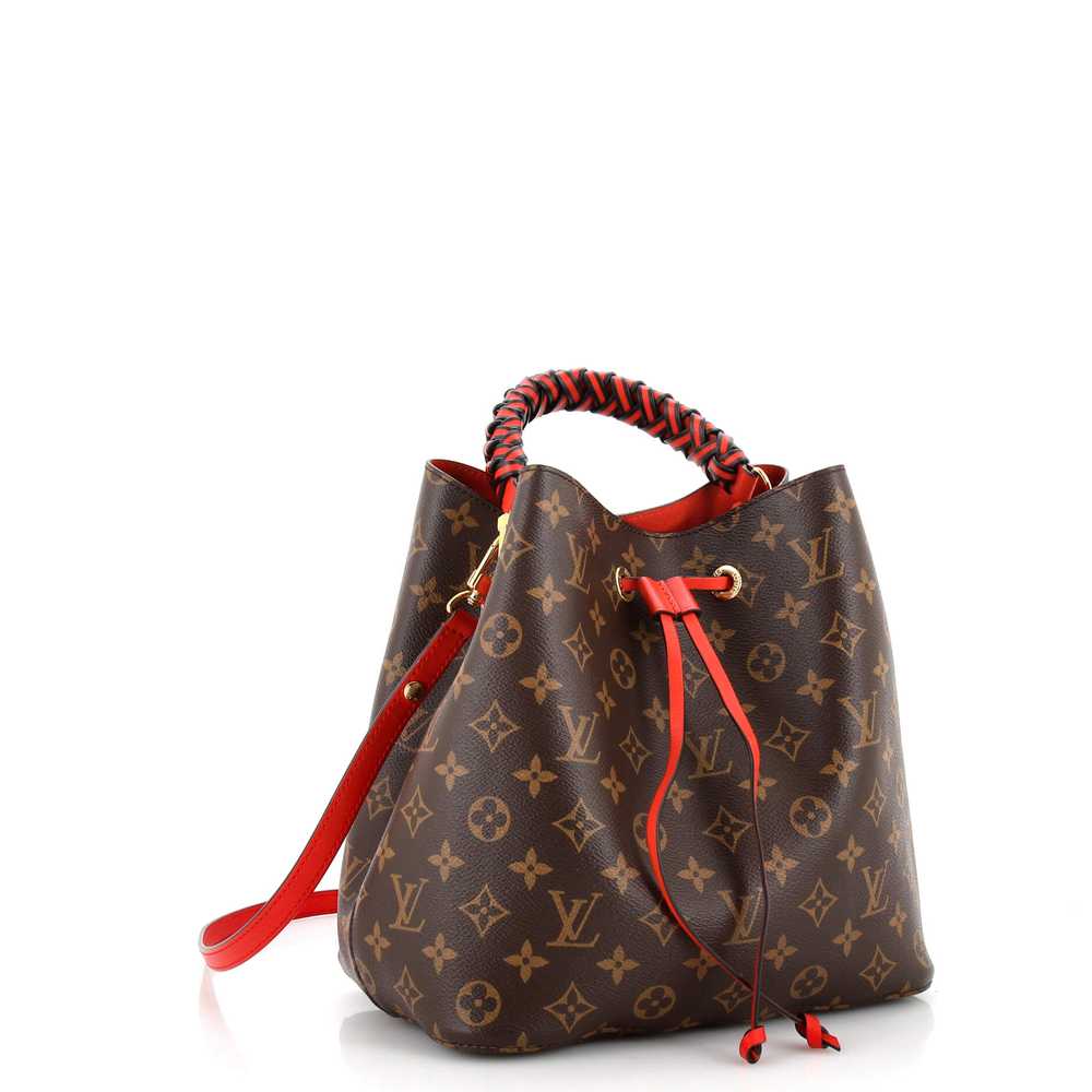 Louis Vuitton Braided Handle NeoNoe Handbag Monog… - image 2