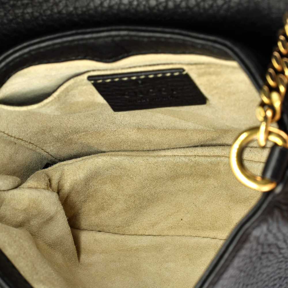 GUCCI 1973 Chain Shoulder Bag Leather Small - image 5
