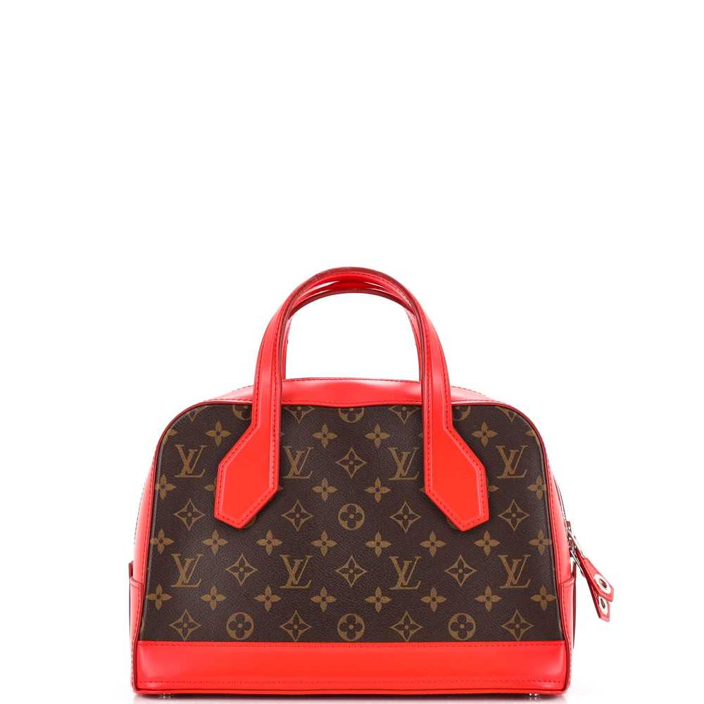 Louis Vuitton Dora Handbag Monogram Canvas and Ca… - image 3