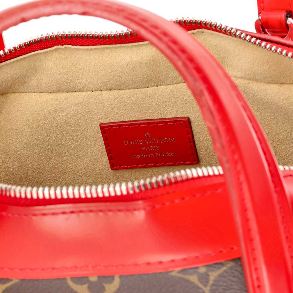 Louis Vuitton Dora Handbag Monogram Canvas and Ca… - image 8