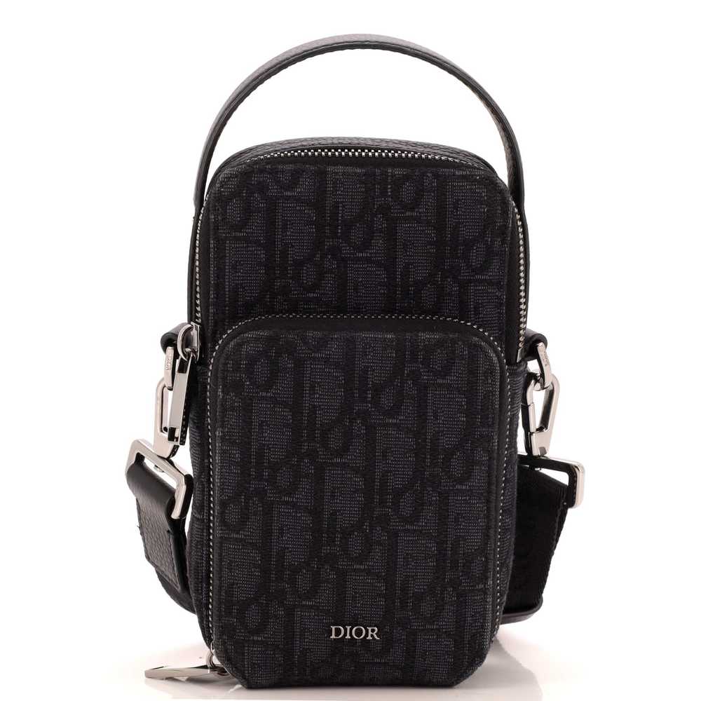 Christian Dior Rider Crossbody Pouch Oblique Canv… - image 1