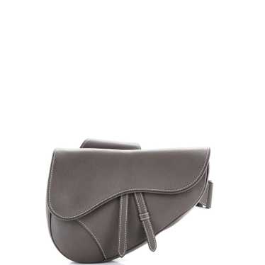 Christian Dior Saddle Crossbody Bag Leather Mini - image 1
