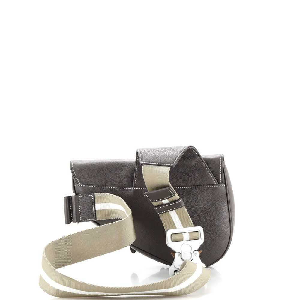 Christian Dior Saddle Crossbody Bag Leather Mini - image 3