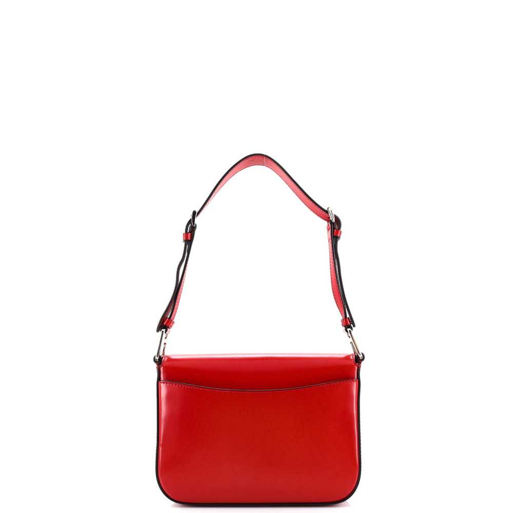 PRADA Full Flap Shoulder Bag Spazzolato Leather S… - image 3