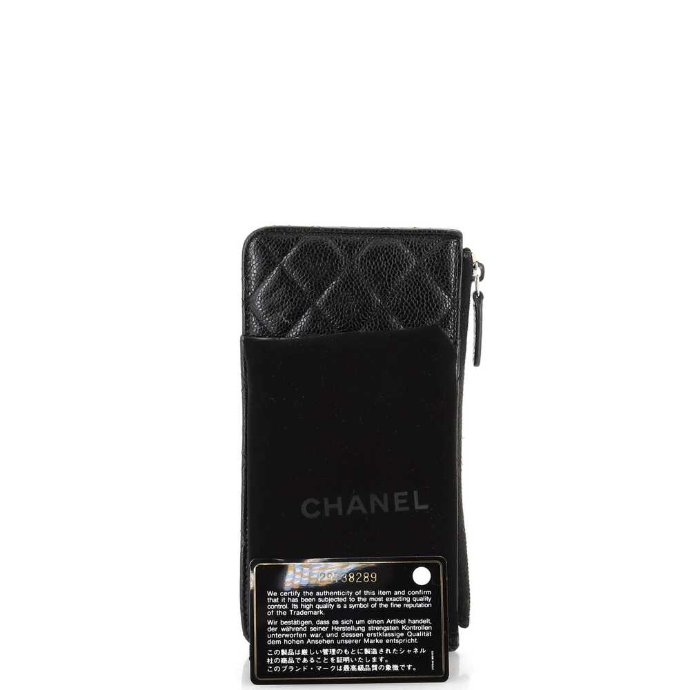 CHANEL Classic Phone Case Pouch Quilted Caviar - image 2