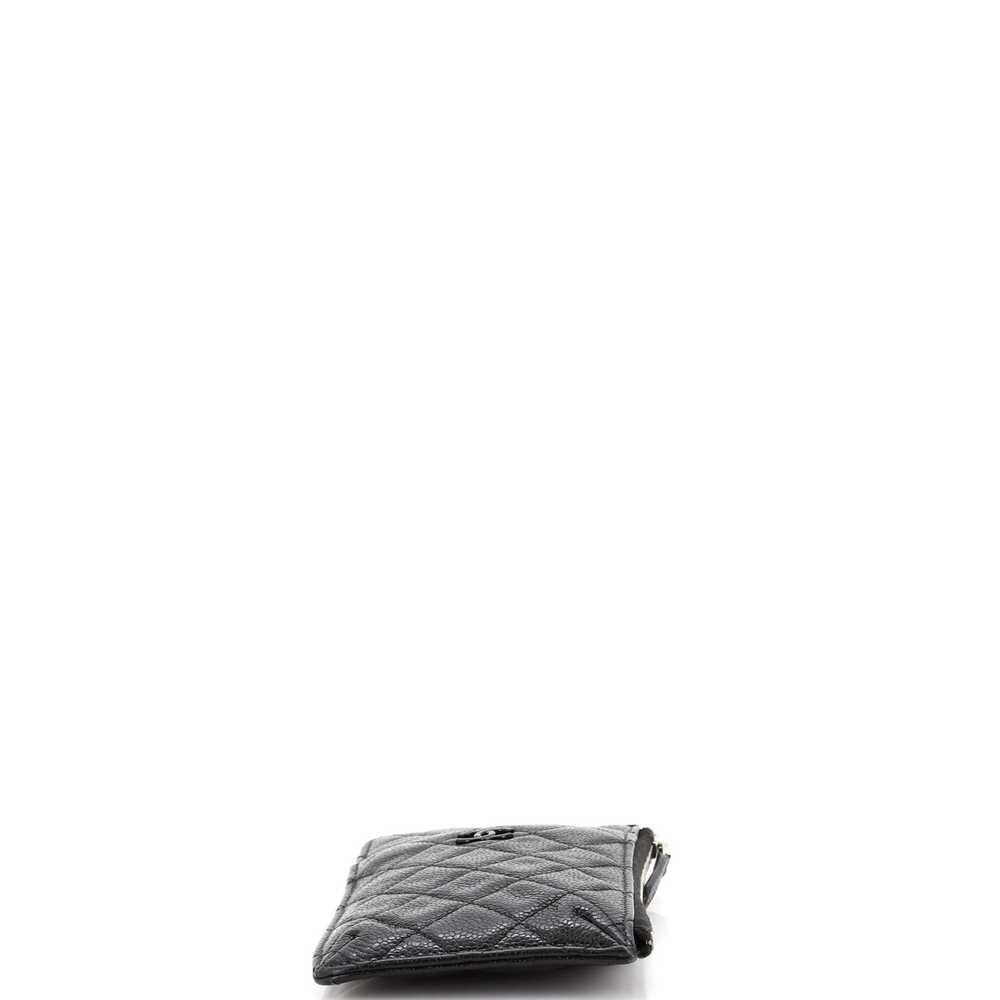 CHANEL Classic Phone Case Pouch Quilted Caviar - image 5