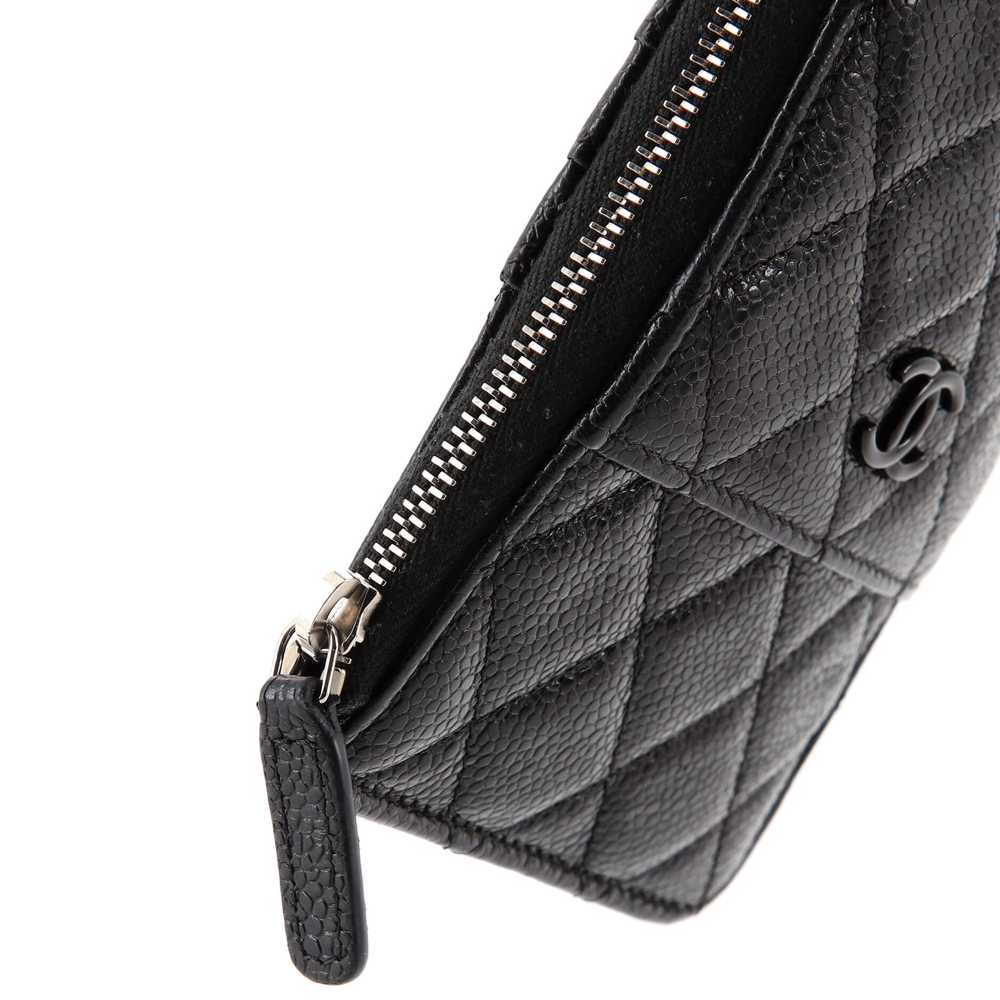 CHANEL Classic Phone Case Pouch Quilted Caviar - image 8