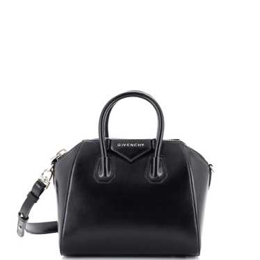 GIVENCHY Antigona Bag Glazed Leather Mini