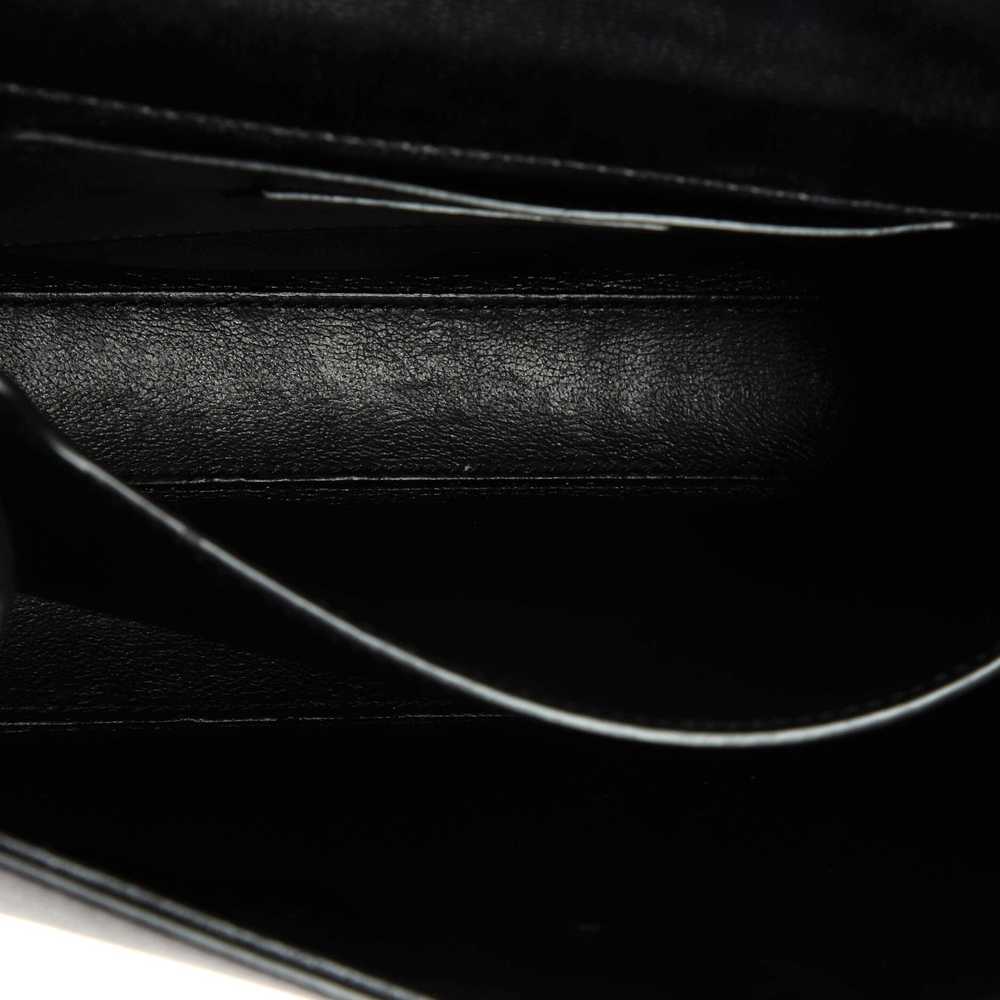 Saint Laurent Cassandra Top Handle Bag Leather Mi… - image 5