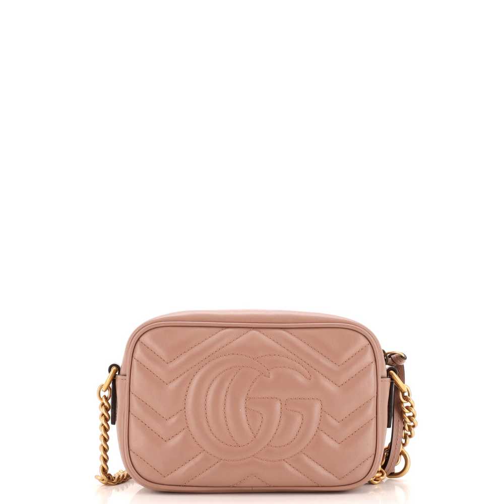 GUCCI GG Marmont Shoulder Bag Matelasse Leather M… - image 3