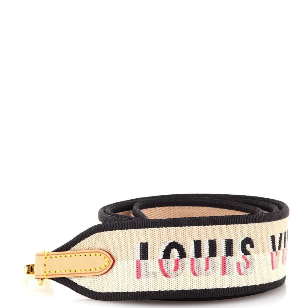 Louis Vuitton Logo Shoulder Strap Jacquard Wide - image 1
