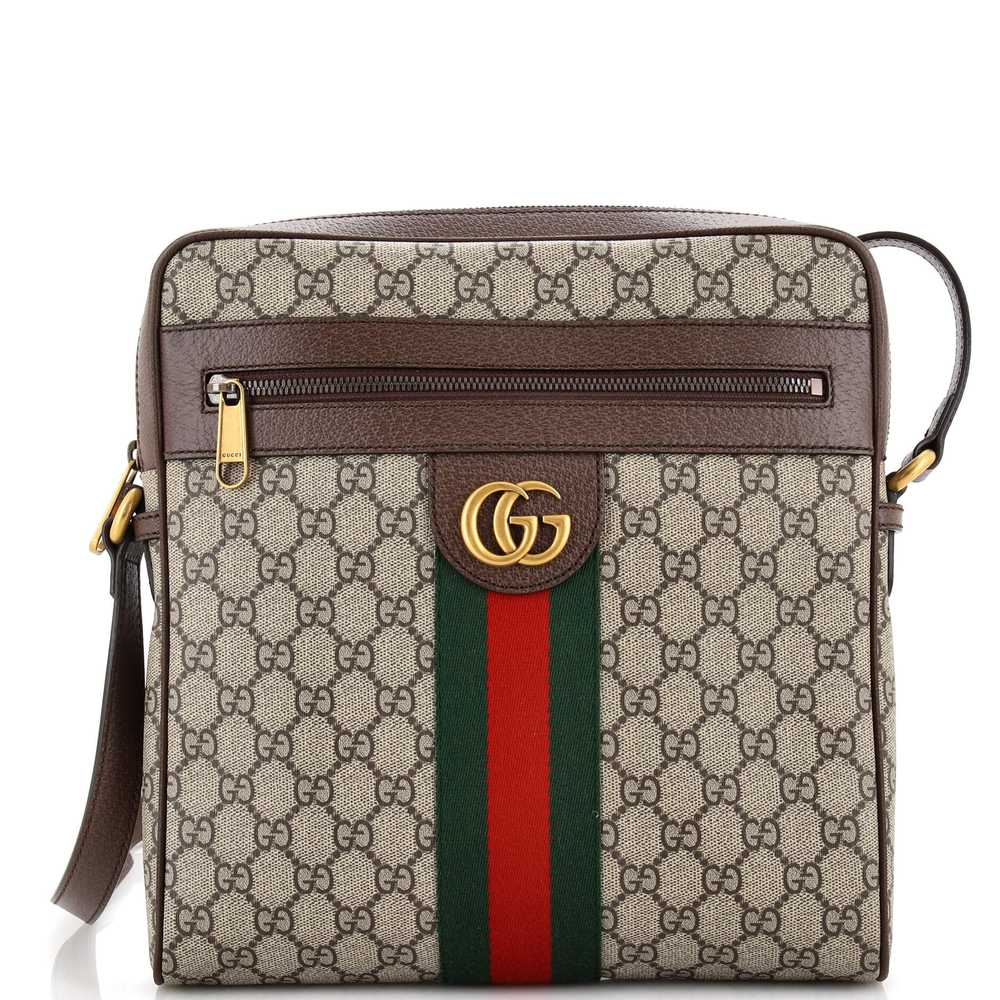 GUCCI Ophidia Messenger Bag GG Coated Canvas Medi… - image 1