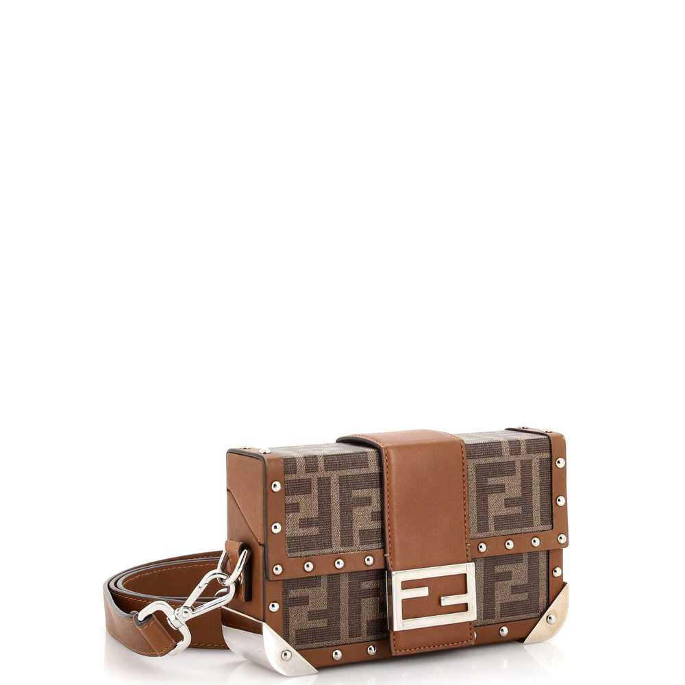 FENDI Baguette Trunk Bag Zucca Coated Canvas Mini - image 2