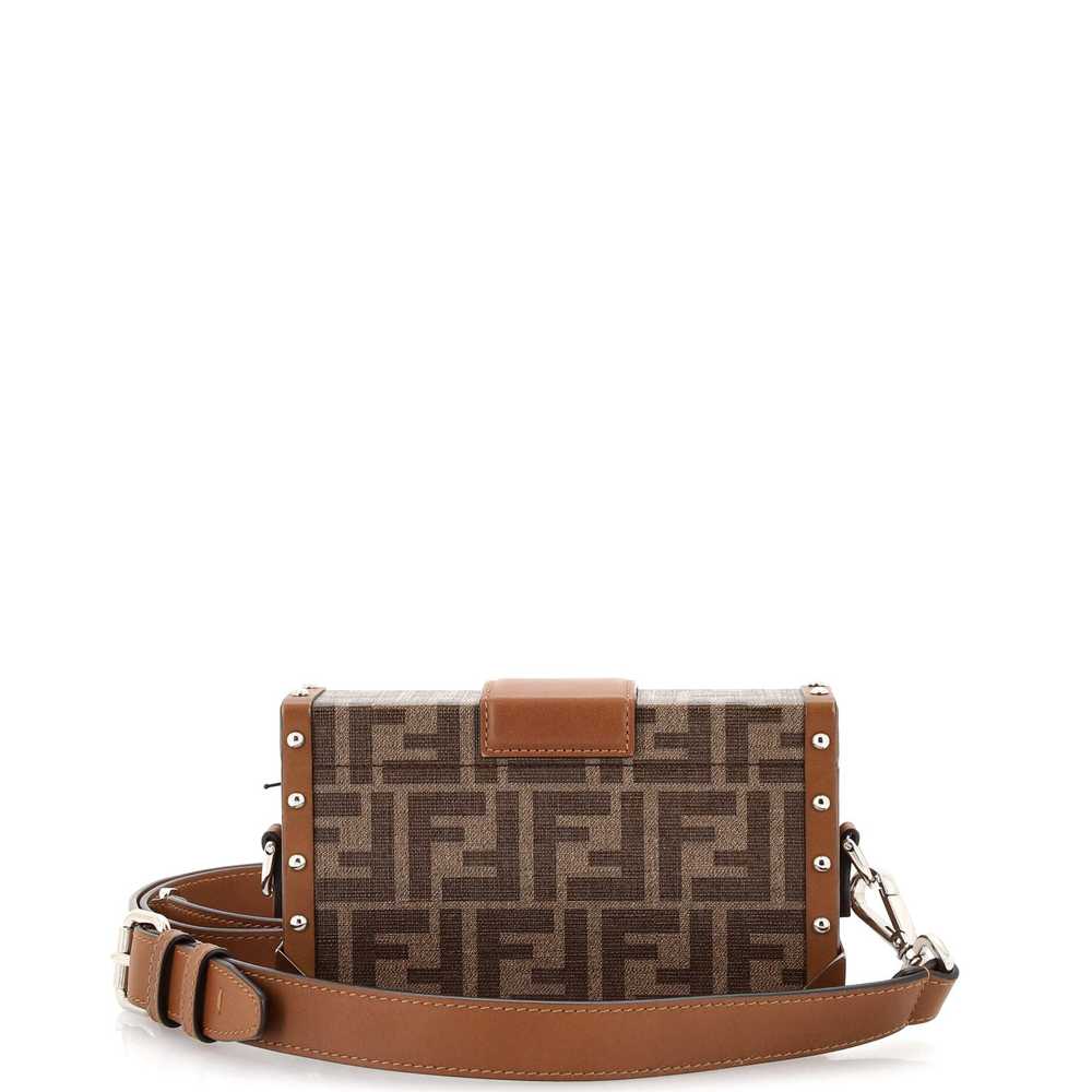 FENDI Baguette Trunk Bag Zucca Coated Canvas Mini - image 3