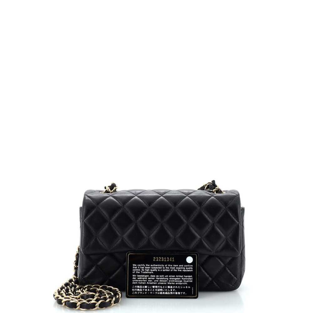 CHANEL Classic Single Flap Bag Quilted Lambskin M… - image 2