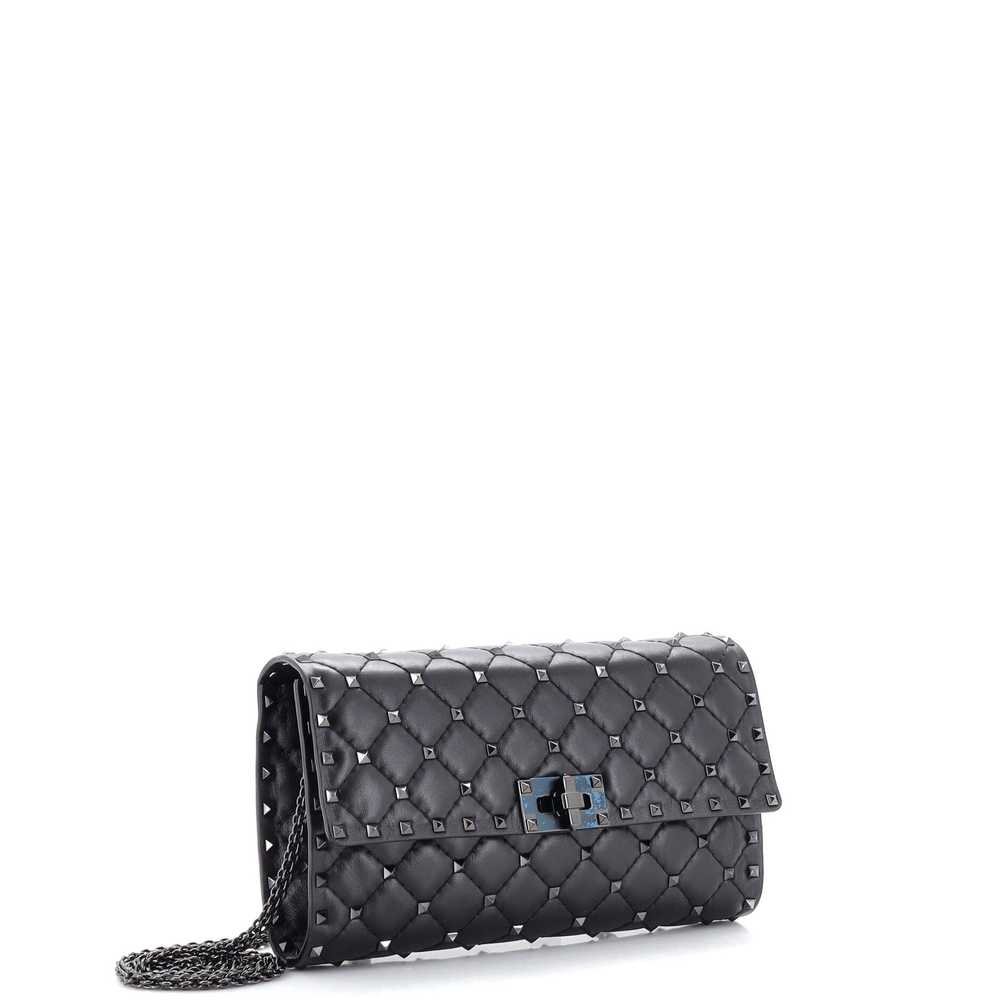 VALENTINO GARAVANI Rockstud Spike Wallet on Chain… - image 2