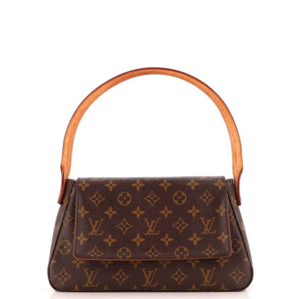 Louis Vuitton Looping Handbag Monogram Canvas Mini - image 1