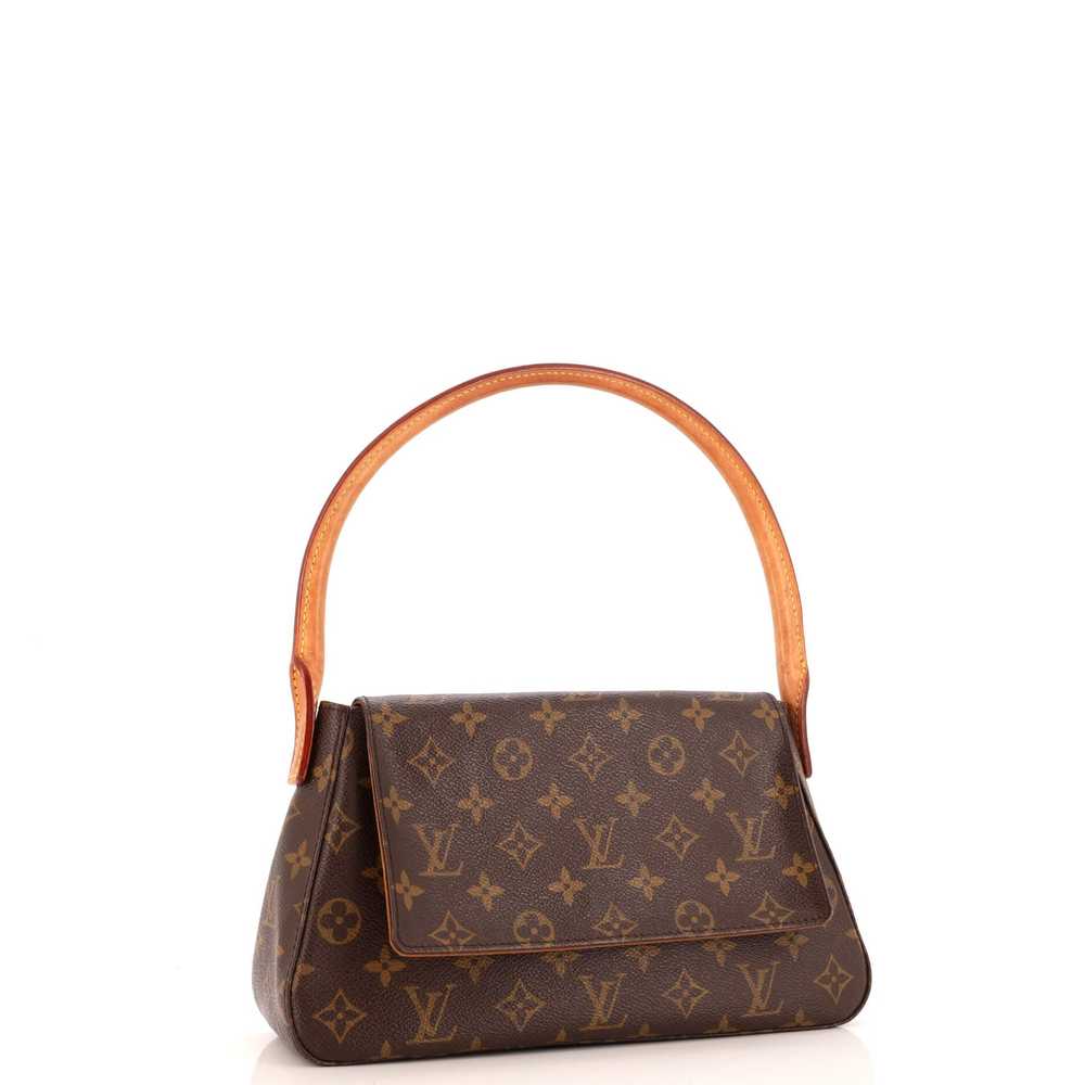 Louis Vuitton Looping Handbag Monogram Canvas Mini - image 2