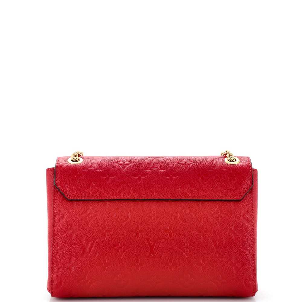 Louis Vuitton Vavin Handbag Monogram Empreinte Le… - image 3