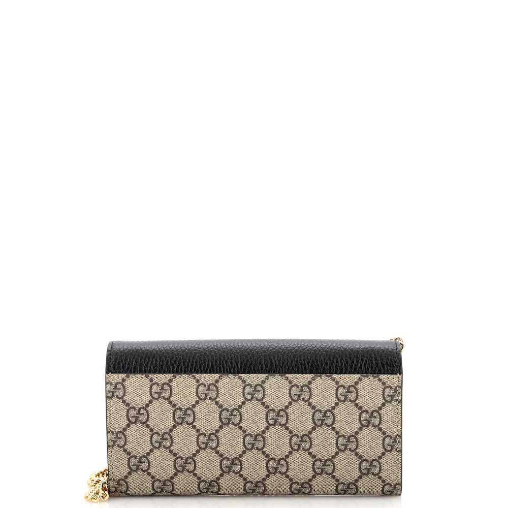 GUCCI GG Marmont Continental Chain Wallet GG Coat… - image 3