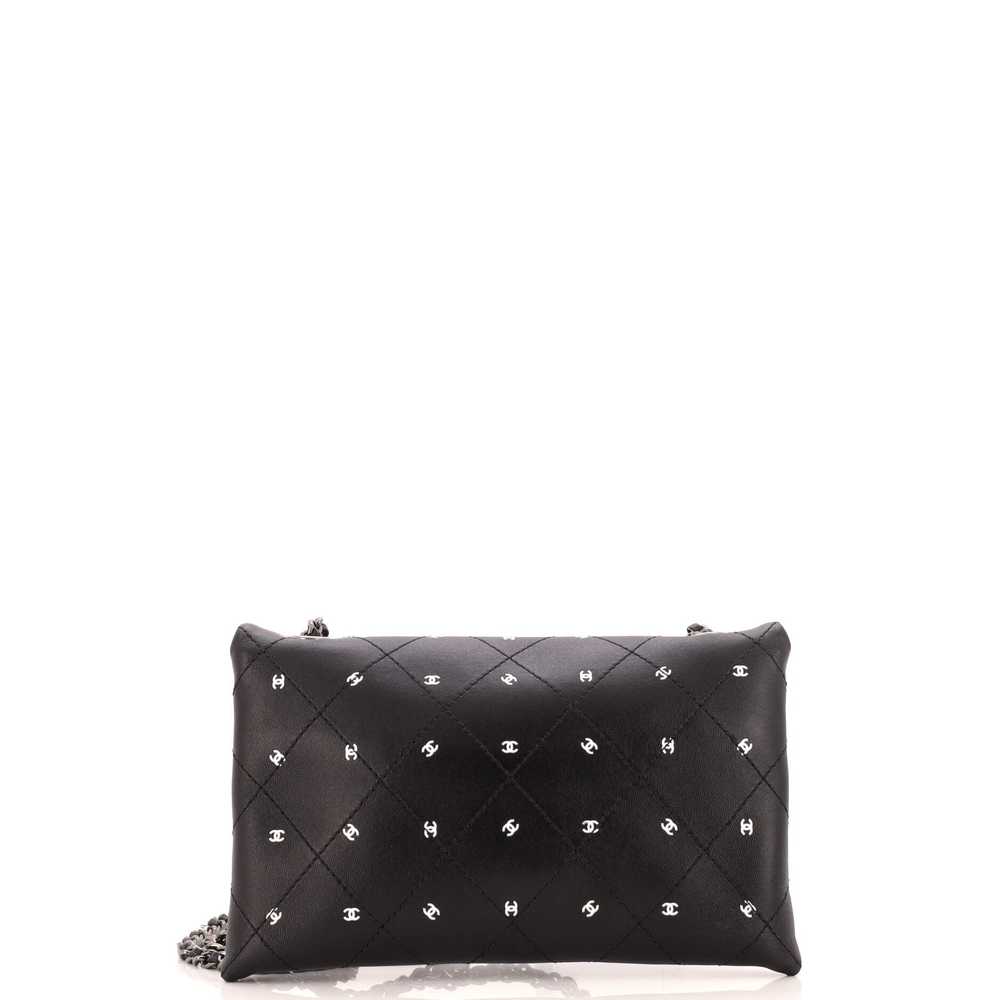 CHANEL CC Envelope Chain Clutch Printed Lambskin - image 4