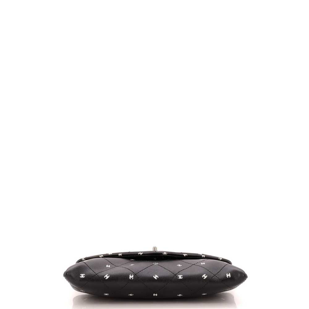 CHANEL CC Envelope Chain Clutch Printed Lambskin - image 5