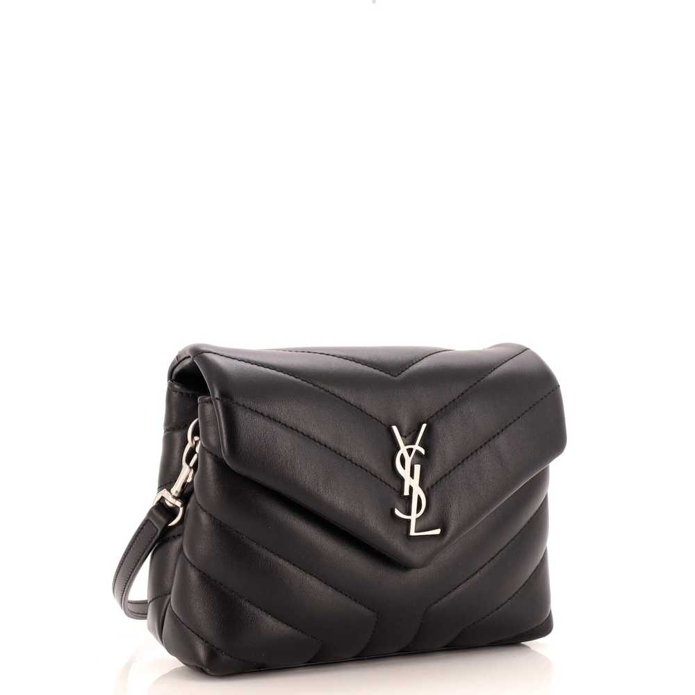 Saint Laurent Loulou Shoulder Bag Matelasse Chevr… - image 2