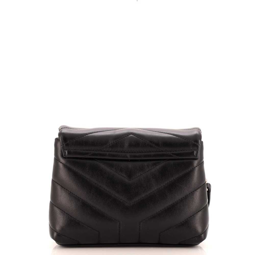 Saint Laurent Loulou Shoulder Bag Matelasse Chevr… - image 3