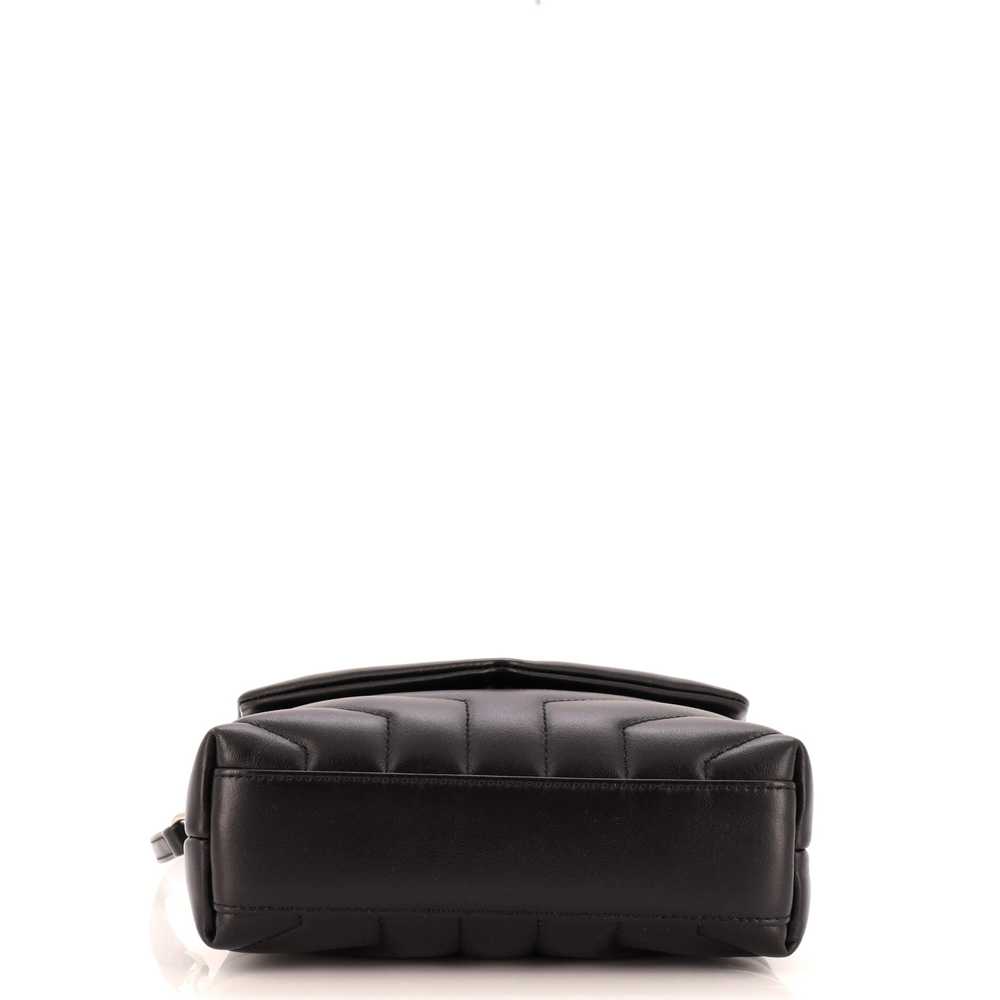 Saint Laurent Loulou Shoulder Bag Matelasse Chevr… - image 4