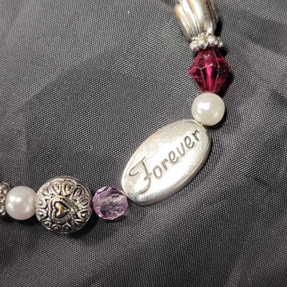vintage Sterling Silver charm bracelet - image 5