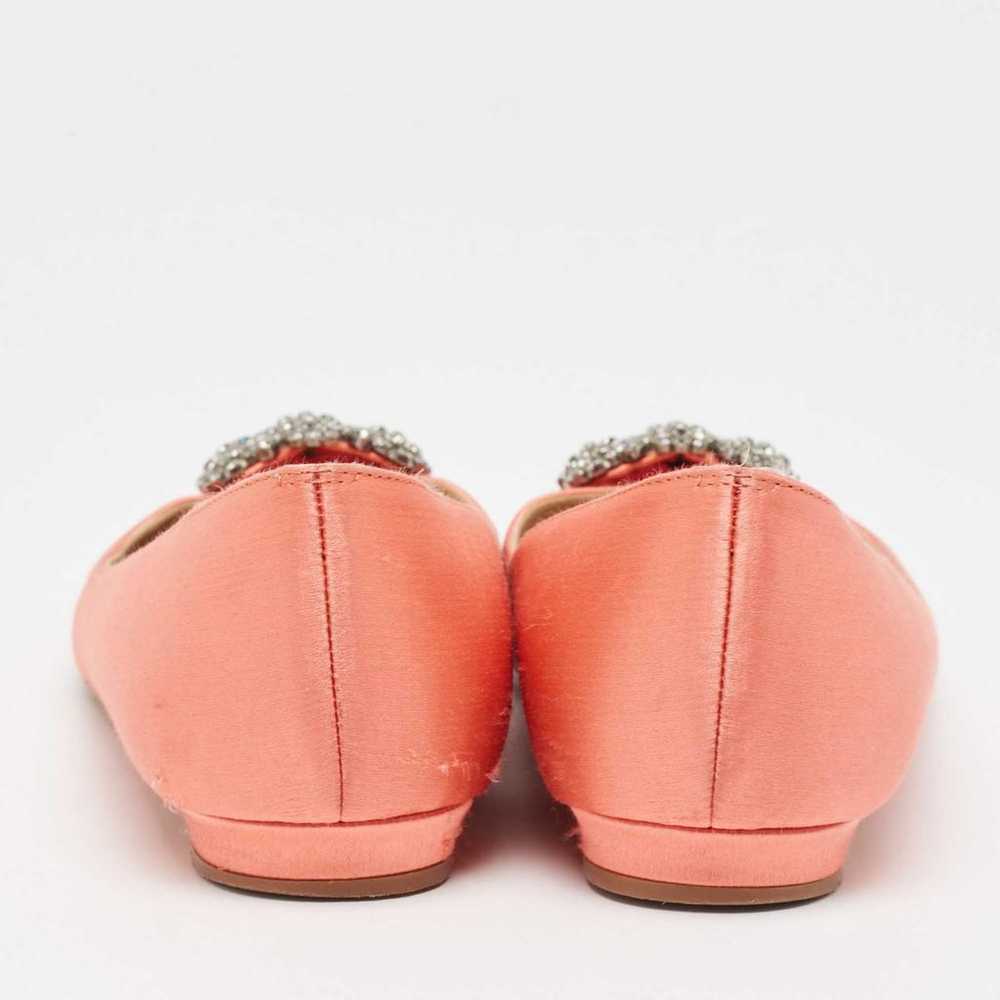 Manolo Blahnik Cloth flats - image 4