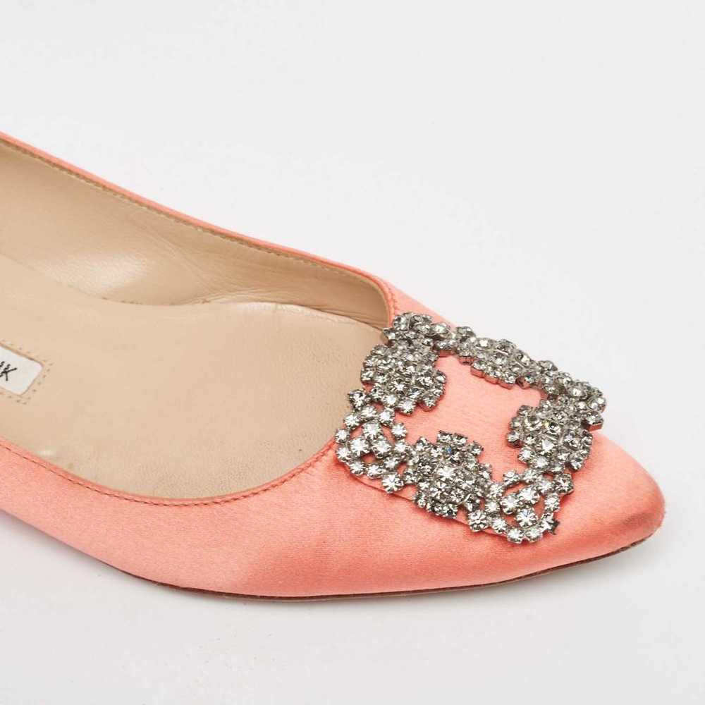 Manolo Blahnik Cloth flats - image 6