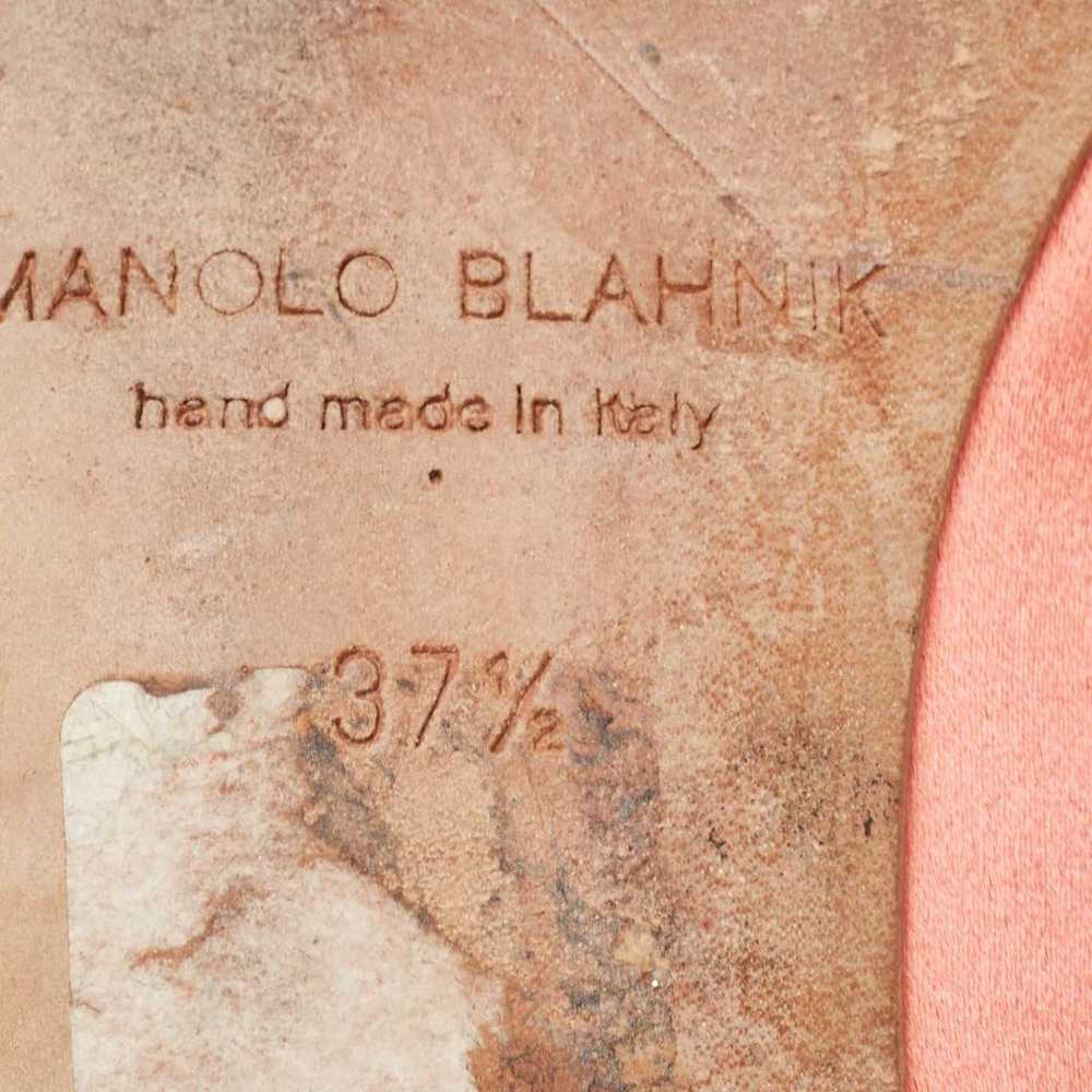 Manolo Blahnik Cloth flats - image 7