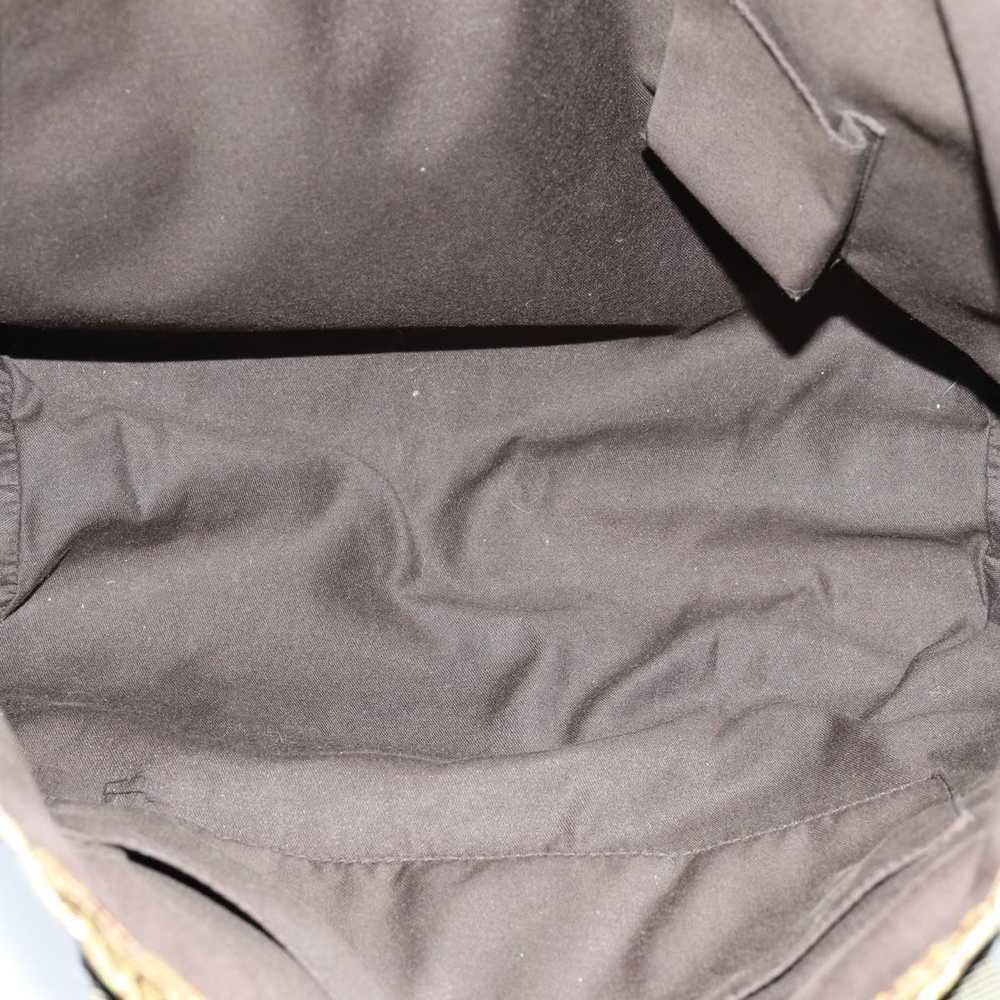 Gucci GUCCI GG Crystal Tote Bag Gray Gold Brown 1… - image 10