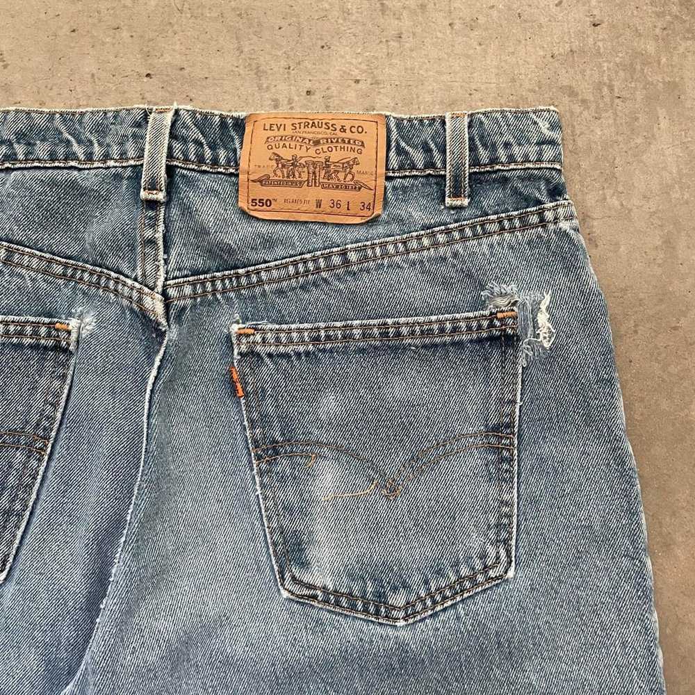 Levi's Vintage Levi’s 550 Medium Washed Jeans - image 5