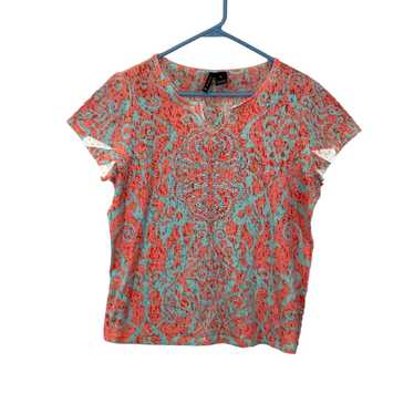 Vintage New Directions Womens Multicolor Scroll S… - image 1