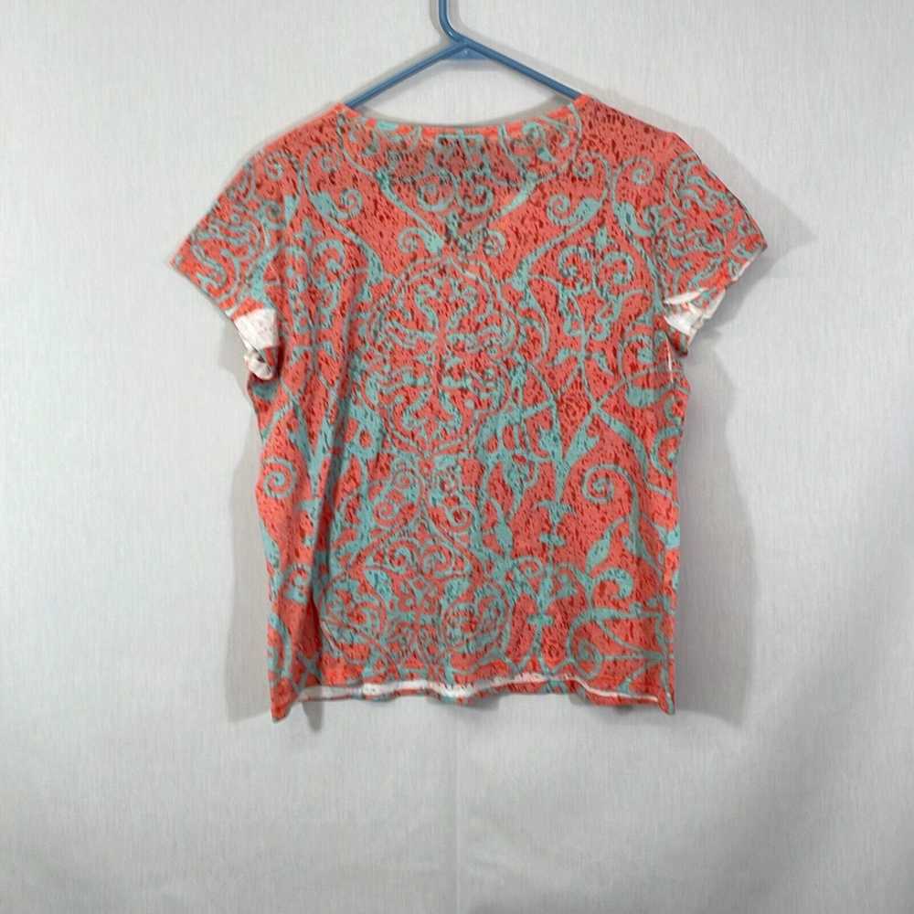 Vintage New Directions Womens Multicolor Scroll S… - image 2