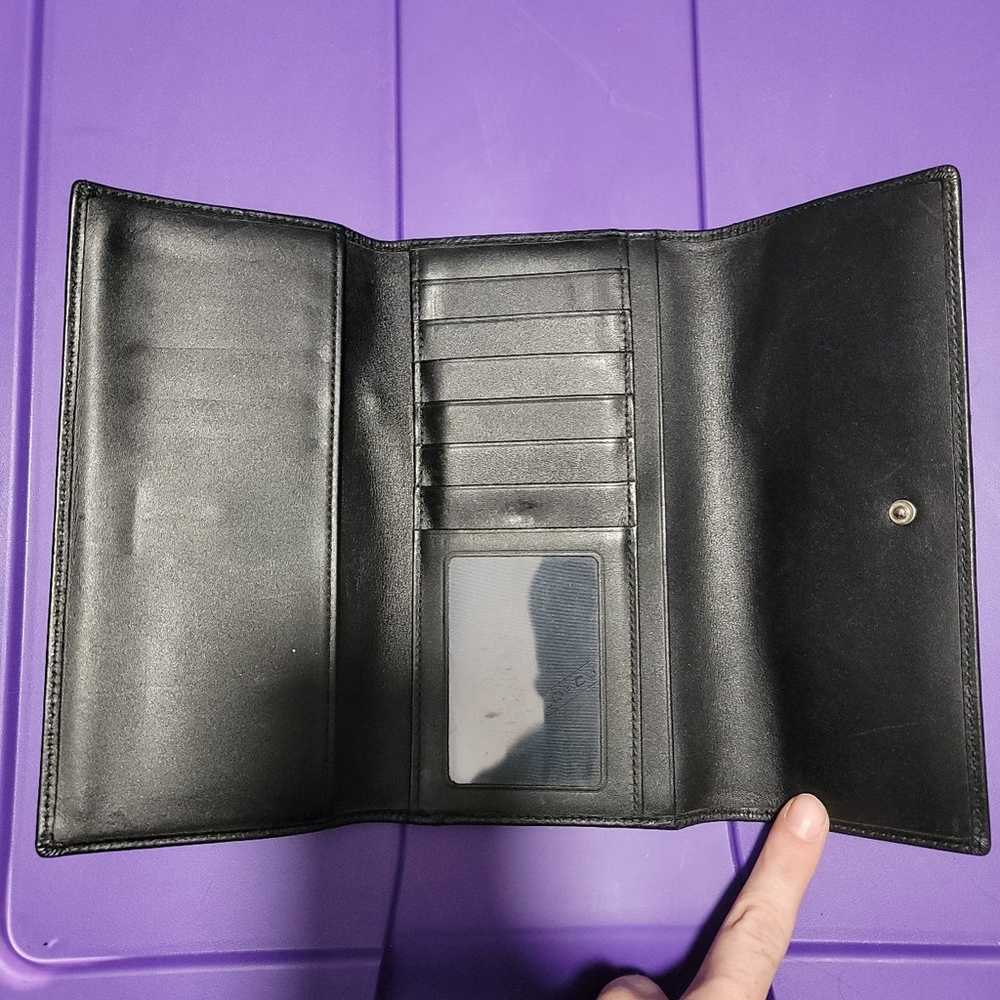 Vintage signature black Coach wallet - image 3