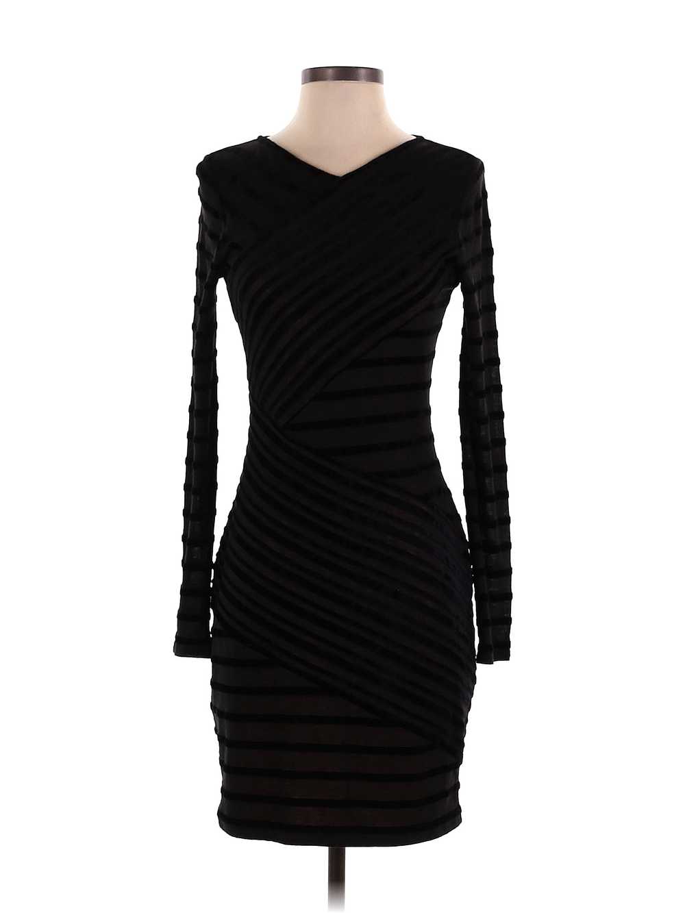 BCBGMAXAZRIA Women Black Cocktail Dress XS - image 1