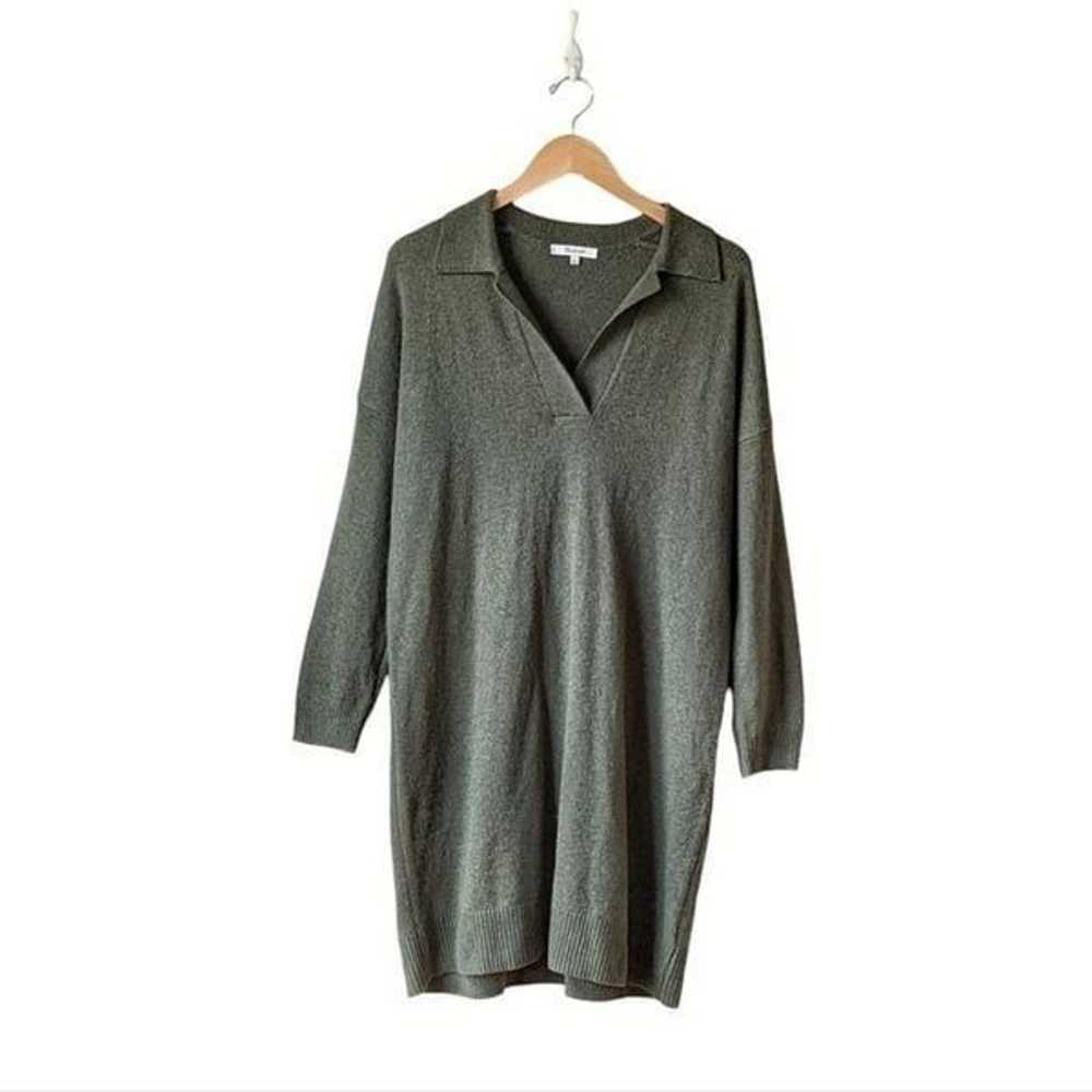 Madewell Oversized Slouchy Sweater Polo Dress Wom… - image 7