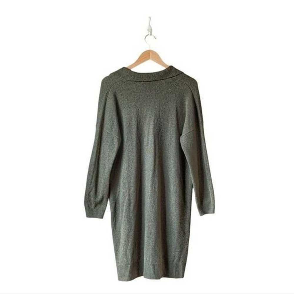 Madewell Oversized Slouchy Sweater Polo Dress Wom… - image 8