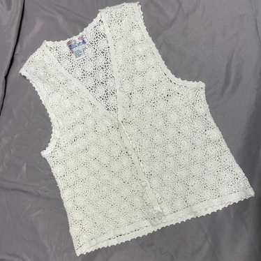 Vintage Tally Ho Creation Crochet Vest
