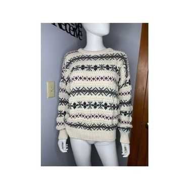 Vintage Pullover Sweater Woman’s Lg