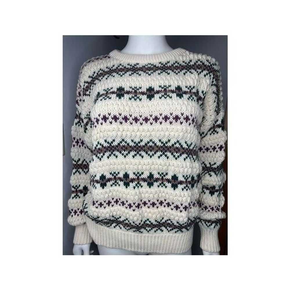 Vintage Pullover Sweater Woman’s Lg - image 2