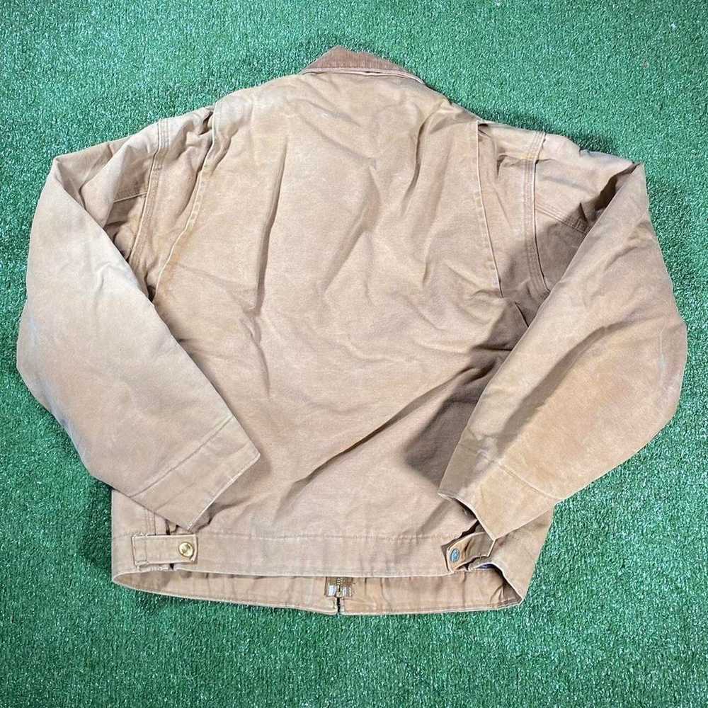 Vintage 1980s detroit blanket lined Carhartt Jack… - image 2