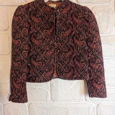 Vintage Vera Bradley quilted jacket medium